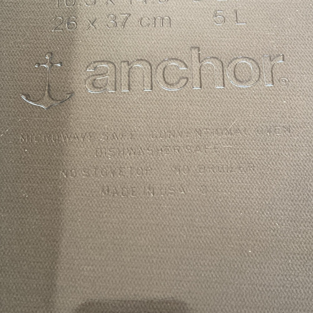 Anchor 5 Quart Baking Dish - Picture 4 of 5